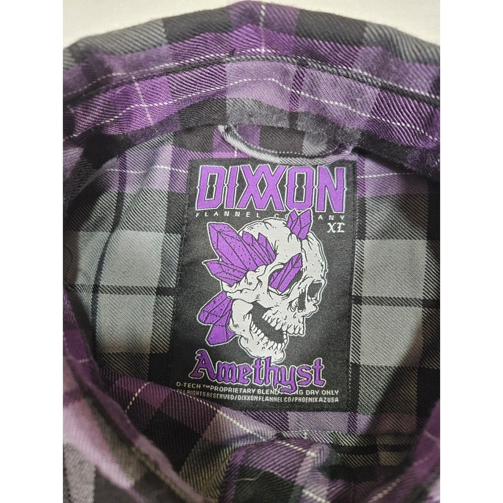 Dixxon Flannel Co‎ Amethyst Men Purple Rare Limited Edition Size XL